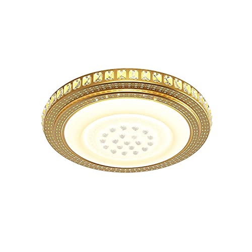 Plafond plafond LED en cristal dimmable pour chambre et salon
