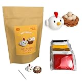 Claymoo Air Dry Clay Kit – Air Dry Clay for Adults and Teens, Safe & Non-Toxic Air Dry Foam Clay, Includes Sculpting Tools & Video Tutorials, Perfect for Creative Gifts (What The Cluck)