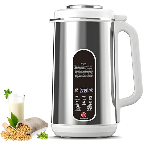 Máquina de leche de soja exprimidor de 1,2L de leche vegetal y nueces 2