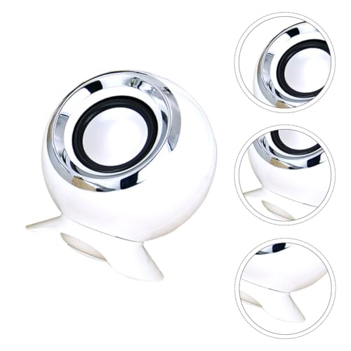 Altavoces PC USB Homoyoyo compactos con control de volumen para teléfono 7