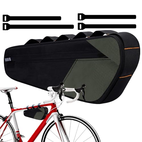Sacoche de cadre vélo imperméable avec grande capacité de rangement