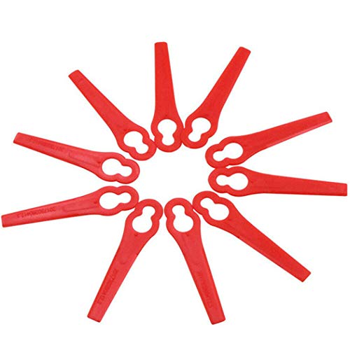 Chuancheng 80pcs Plastic Cutter for Florabest LIDL Frta 20 A1 Fat 18 A/B Garden Lawn Mower Trimmer Grass Cutter Replacement Tool