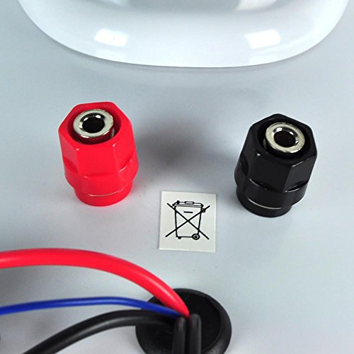 Bluetooth Marine Wakeboard Tower Speaker - 8 Inch 1200 Watt Four Way Audio Water Resistant Boat Sound System In A Heavy Duty Abs Enclosure - Lanzar Aqawbs8Wt (White) #TOP5