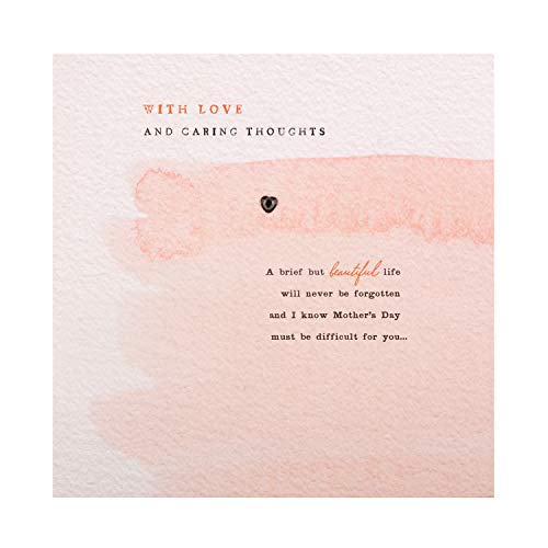 Tarjeta de Apoyo para el día de la Madre de Hallmark, para la pérdida del niño
