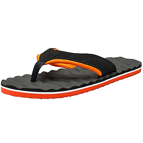Alpine Swiss Joel Men’s Flip Flops | Lightweight Thong Sandals | Comfortable EVA Anti-Slip Insole | Beach & Indoor Outdoor Shoes
