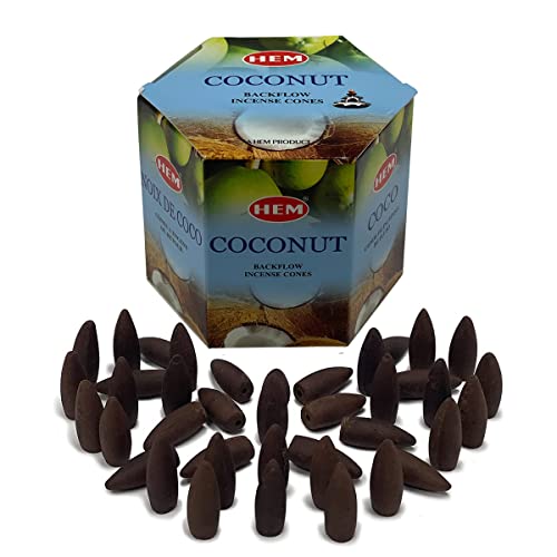 Trumiri DND--503831-1-4OZ-M Coconut Backflow Incense Cones thumb #3