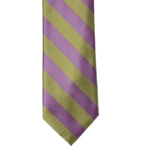 Image of tiemart Men's Striped Tie Standard Length