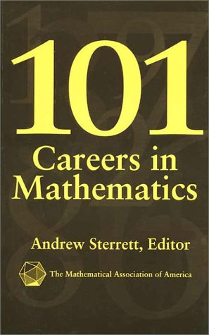 101 CAREERS IN MATHEMATICS THIRD EDITION CLASSROOM RESOURCE MATERIALS visual data 7