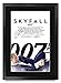 HWC Trading 007 - Stampa autografata di James Bond 007 con Cornice o Senza Cornice, Skyfall, A3