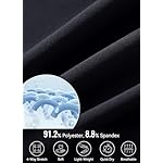 baleaf Women's 7" Athletic Long Running Shorts Workout Gym Quick Dry Hiking Shorts High Waisted Zipper Pocket - Image 4