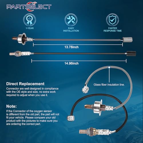 Sensor de oxígeno para Nissan Sentra y Versa miniatura 4