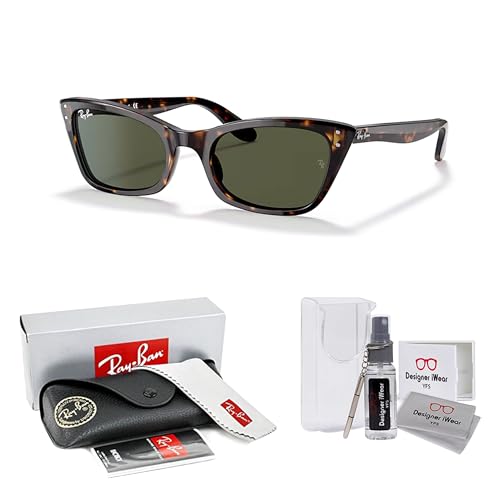 Ray-Ban Lady Burbank RB2299 Cateye Sunglasses for Women +BUNDLE with ACCESSORY EYEWEAR KIT2