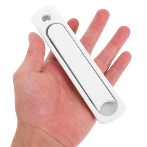 Miniatura 6 de Holidyoyo 2 Piezas Invisible Window Handle Zinc Alloy Sliding Door Pull Handle For Screen And Glass Doors Child-Safe Hidden Design For Kitchen Bedroom Living