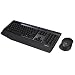Logitech MK345 Wireless Combo - Full-sized Keyboard with Palm Rest and Comfortable Right-Handed Mouse