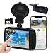 Z-Edge Dash Cam Front and Rear 4.0" Touch Screen Dual Dash Cam FHD 1080P with Night Mode, 32GB Card Included,155 Degree Wide Angle, WDR, G-Sensor, Loop Recording, Support 128GB Max