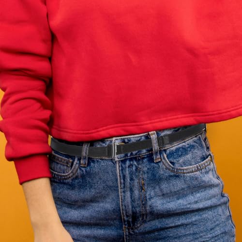 Men's Pant Waist Tightener Elastic Belt for Women's Crop Tops Neat Appearance4