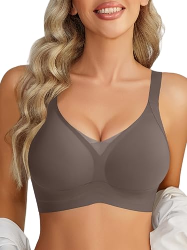 Soutien-gorge quotidien confortable Avidlove sans armatures pour le bureau et la maison