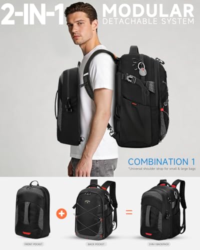 SWICKY RICOOI 2-in-1 Detachable Backpack
