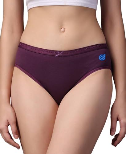 Image of Wearslim Premium Women Soft and Comfortable Women's Cotton Bikini No Show Panty | Ladies Invisible Breathable Briefs Soft Stretch Hipster Underwear
