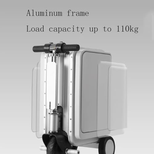 Electric Luggage Boardable Intelligent Cycling Suitcase 20L Ultra Large Capacity Trolley Case Sitting Adult Child Mobility Locking Luggage Range Of 15km2
