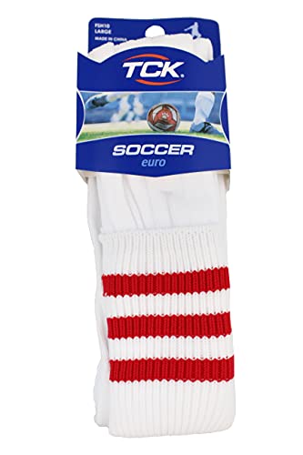 Image of Soccer Socks With Fold Down Top - European Style for Adults - Men and Women