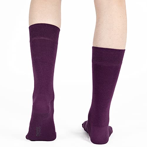 Image of Mysocks Unisex Extra Fine Combed Cotton Crew Socks |5 Pairs Set | Seamless Toe | Make Your Steps Enjoyable