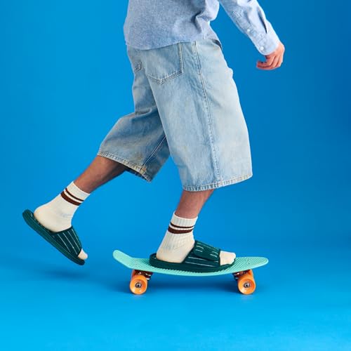 Image of Dearfoams Men's Adjustable Indoor /Outdoor Memory Foam Machine Washable Summer Slide Slipper
