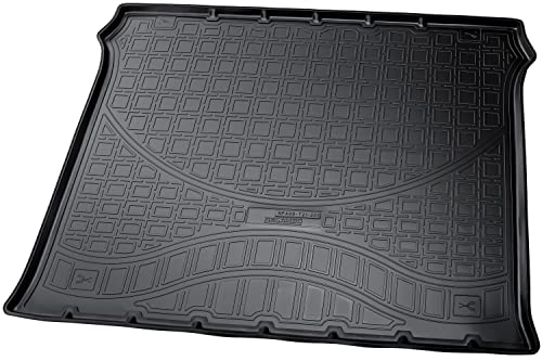 Recambo Alfombrilla de Goma para Maletero Apta para Fiat Doblo II, 5 plazas, Tipo 263, a Partir de 2010, Ajuste Borde