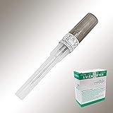 EMBALAJE INCLUIDO: cada kit de perforación incluye 50 piezas de agujas de perforación de calibre 16G agujas de catéter IV. 5 tamaños de agujas perforadoras para la nariz para que usted elija: 14G 16G 18G 20G 22G.