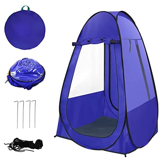 Single Pop Up Tent Pods Sports Fishing, Clear Rainproof Windproof Beach Tent for Wind and Rain in Chilly Weather，Lightweight and Sturdy, Easy Set Up, Outdoor Foldable