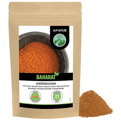Alpi Nature Baharat Spice Mix 250G 8.8 Oz, Baharat Doner Kebab Seasoning, Middle Eastern Spices