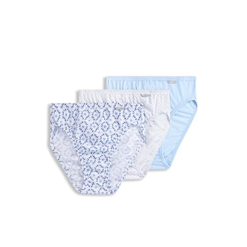 Image of Jockey Women's Underwear Plus Size 100% Cotton Elance French Cut - 3 Pack