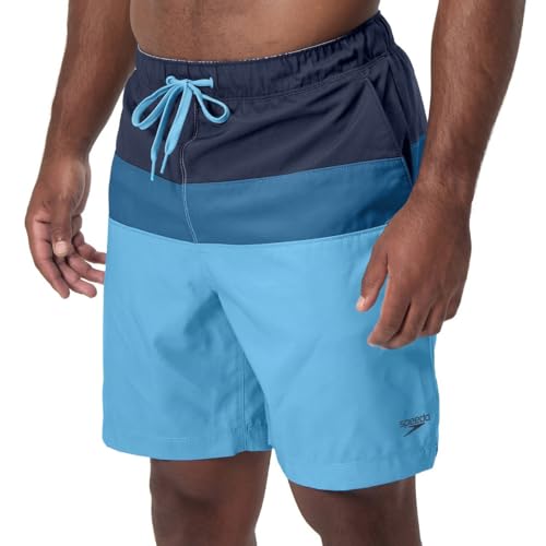 Speedo Men's Swim Trunks - Casual Beach Swimwear - Quick Dry - Elastic Waist with Drawstring