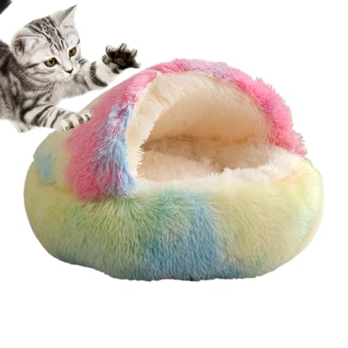 Casas para gatos para gatos internos,Cavernas para gatos para gatos internos - Cama de dormir antide