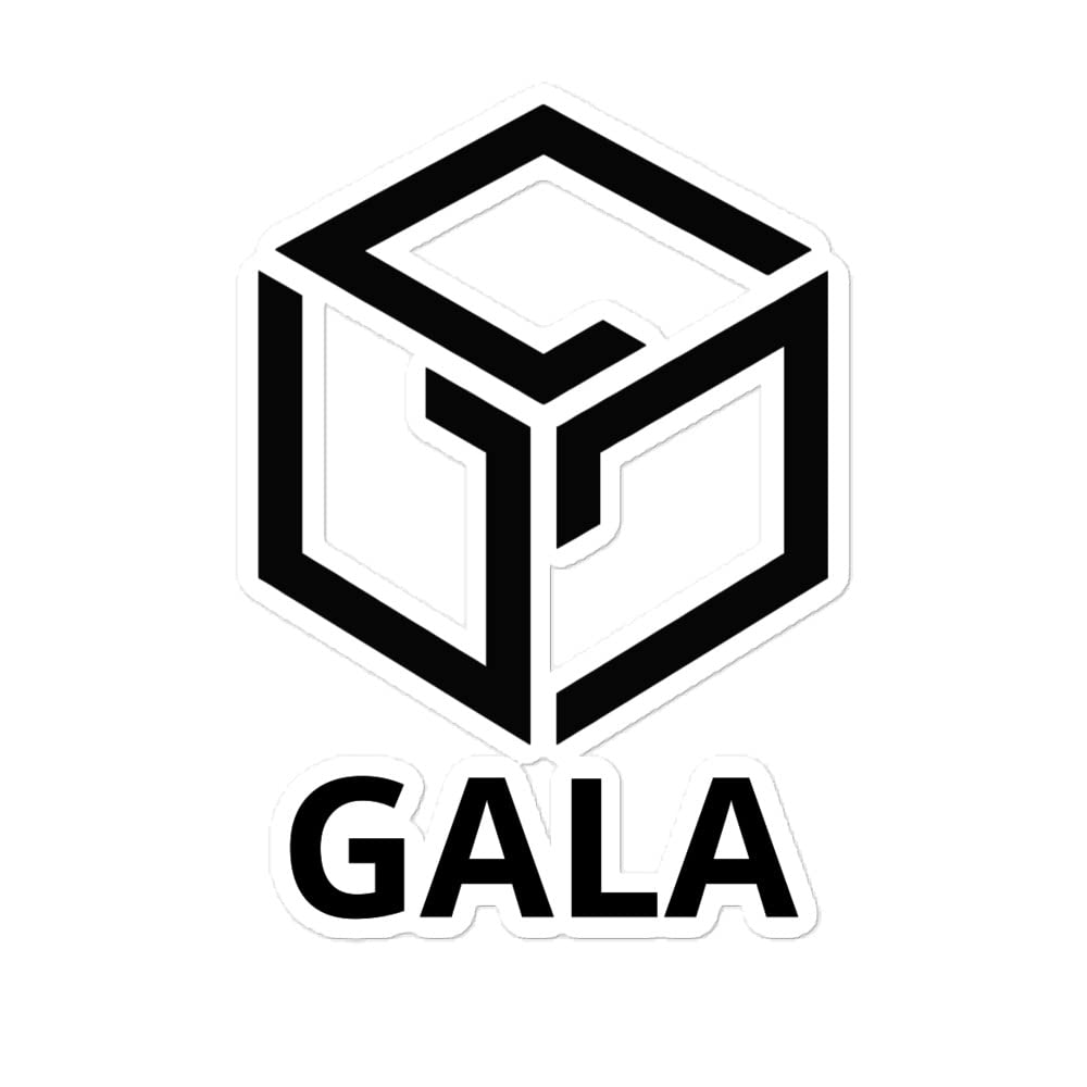 Amazon.com: Gala Coin Logo Stiker Cryptocurrency Bubble-Free Stickers :  Generic: Toys & Games