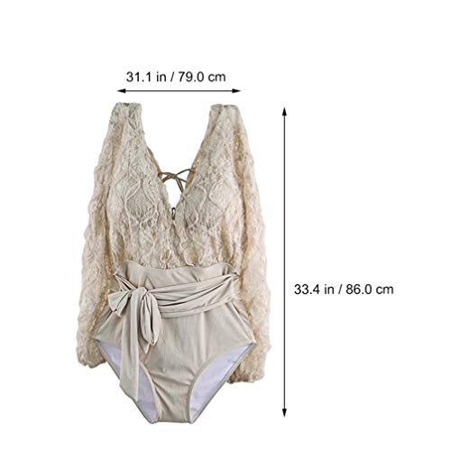 BESPORTBLE Traje de banho peça única roupa de banho sexy para mulheres