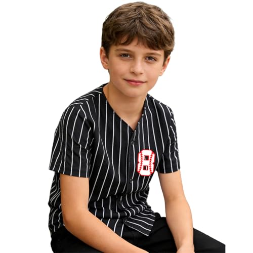 Image of Yuji Itadori Kids Baseball Birthday Shirt 7th 8th 9th 10th Year Old Toddler Boys Girls Shirts Birthday Clothes