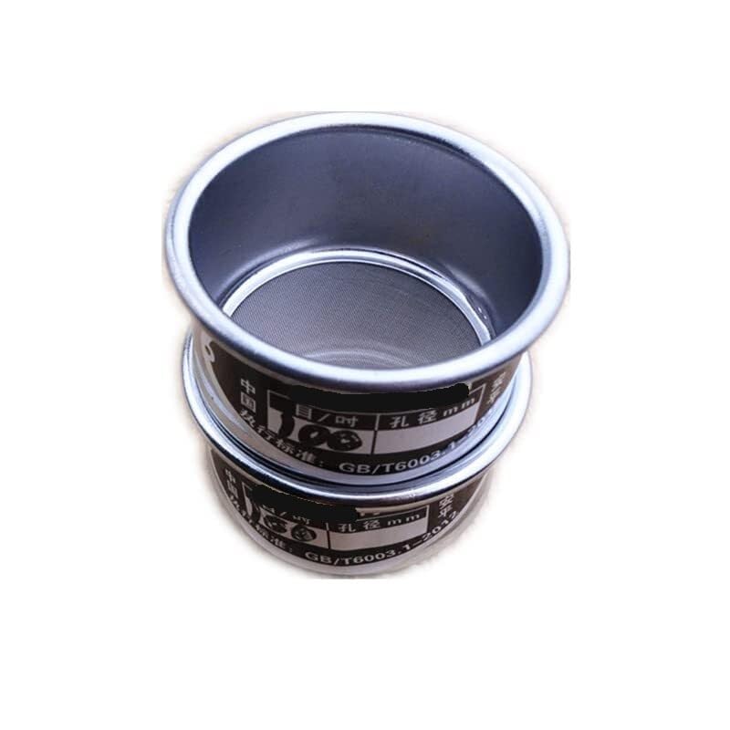 Sito laboratoryjne o średnicy 10 cm, narzędzie do pobierania próbek ze stali nierdzewnej 304, o oczkach 10-500, 1 szt.(100 mesh(0.15mm))