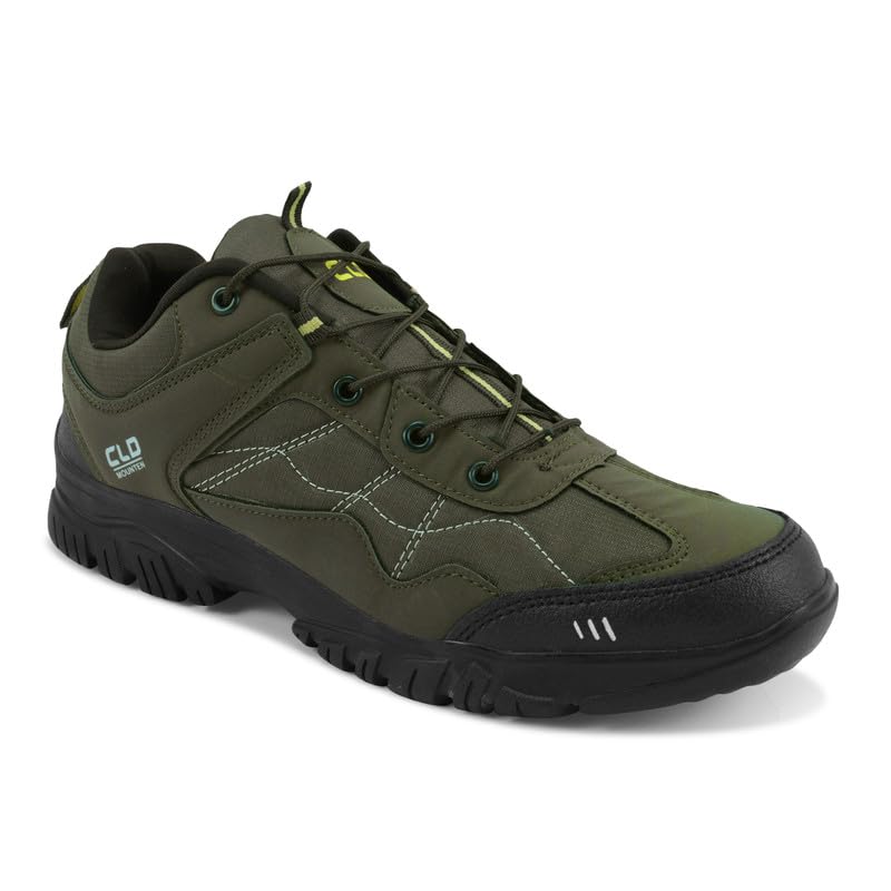 Image of CLD Trekking Shoes for Man Outdoor Hiking Shoes for Man high Neck Shoe for Men Anti Skid Trekking Boots Water Repellent Tracking Shoe for Men Breathable Hiking Boots