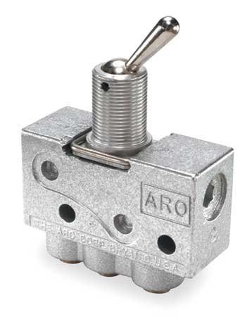 Aro, 223-2-C, Manual Air Control Valve, 3-Way, 5/32 in