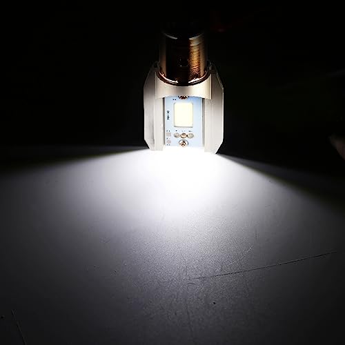 Ba20d Motocicleta Led, Blub High Low Beam Light COB Faro Brillante para Bombilla de Faro Ba20d Led Scooter Head Lamp