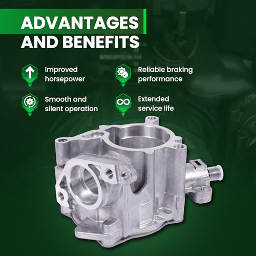 Bomba de Vacío MOCA VCP182 Compatible con Audi Q3, Q3 Quattro, A4, A4 Quattro, A5 y A5 Quattro 2.0L (2009-2018) miniatura 4