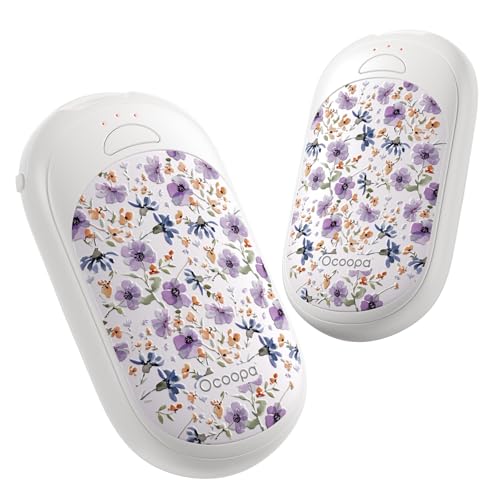 OCOOPA Magnetic Rechargeable Hand Warmers 2 Pack, Fast Heating, 3-Settings, UL Certified, Electric Portable Pocket Heater, Hunting, Golf, Camping Gear, Warm Unique Gifts Women, Tech Gift Men UT3 Lite