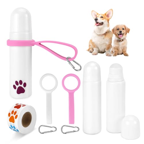 TYBYBB 2 Stück Futtertube zum Befüllen 90ML Hund Silikon Leckerli Tube Befüllbar Hundetraining Befüllbare Tuben Bpa Frei Futterschlauch Futtertuben für Nassfutter Hunde mit der Futtertube