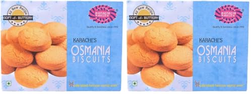 Image of Karachi Bakery Osmania Biscuits, 400g (Pack of 2)