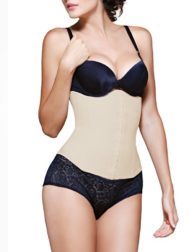 Vedette Womens Shapewear 102 Valerie Latex Waist Cincher (M (36), Nude) #TOP21