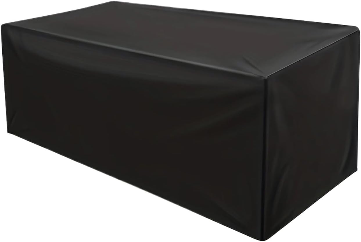 Pool Table Cover 1pc Anti-Tearing Dustproof Waterproof Billiard Table Cover, Pool (Black)(287x155x82cm)