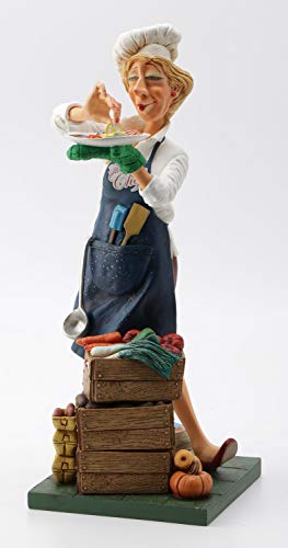 Veronese Design The Comic Art of Guillermo Forchino 16.5 Inch The Lady Cook Polyresin Collectible Figurine
