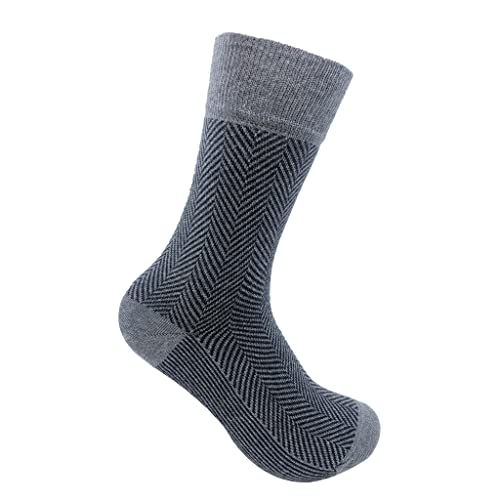 Image of Mint & Oak Long Socks For Men, Soft Cotton Calf Length Socks, Colorful Sock Gift For Men, Full Length & Odour Free, Funky Socks - Gift Box of 3