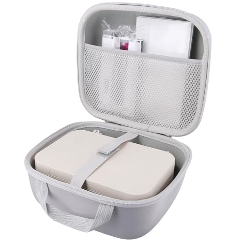 khanka Hard Case Replacement for HPRT Photo Printer 4x6 Instant Photo Printer,case only(White)